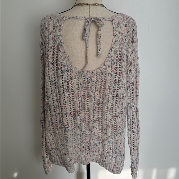 American Eagle Outfitters Women’s Multicolor Alpaca Wool Blend Sweater Casual - Picture 3 of 7